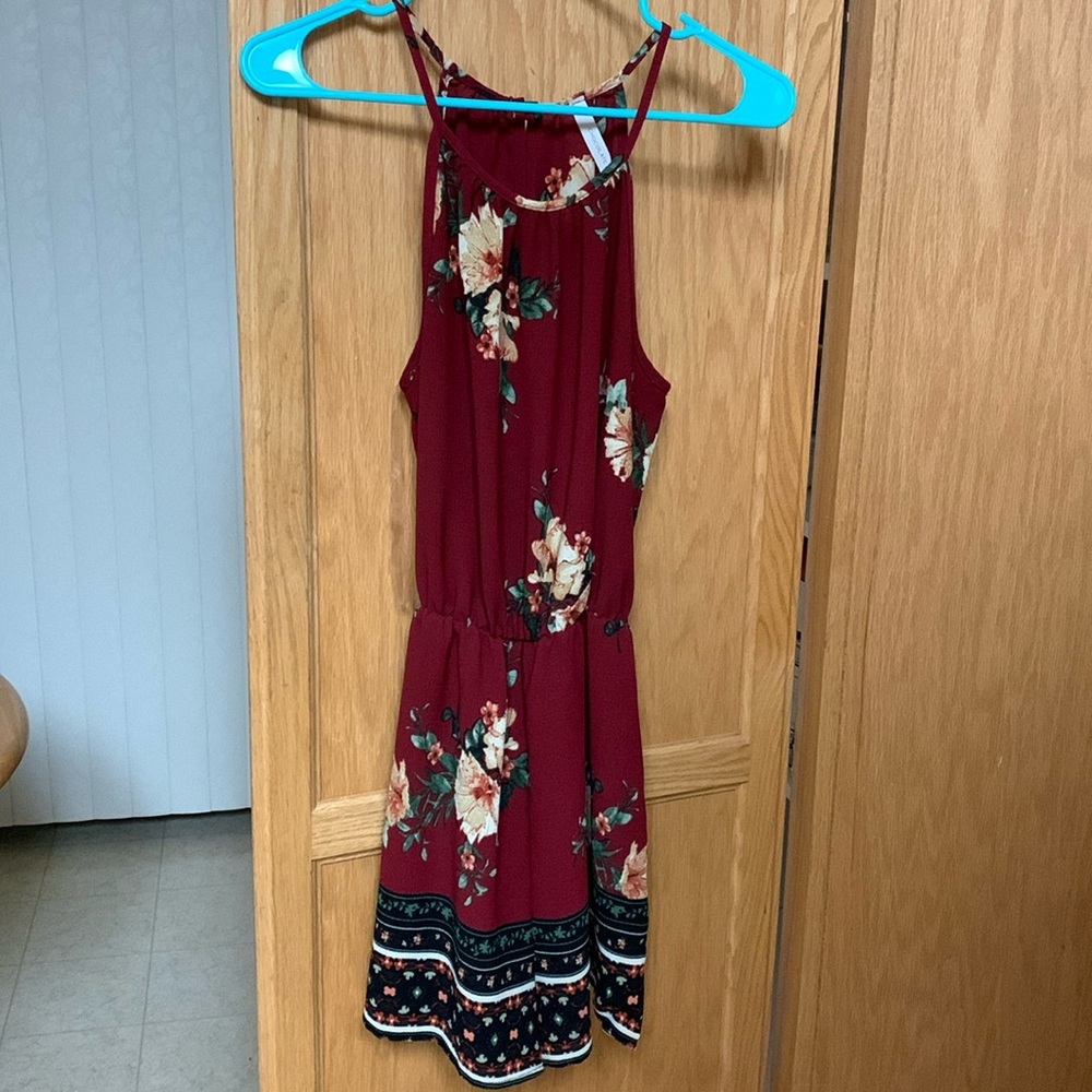 Floral Tank Romper